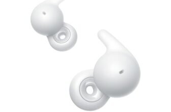 Sony LinkBuds Open WF-L910 Bluetooth Earbuds with an Open-Ring Design for Ambient Sound, Mic, TWS, Upto 22 Hrs Battery, Adaptive Sound Control- White