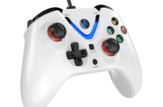 Cosmic Byte ARES Wired Controller for PC (White)