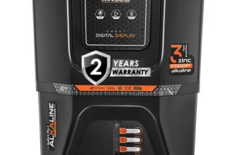 Kinsco Aqua Bliss| Needs no service for 2 years | 10 Stage purification| 15 L RO + UV + UF + Copper + Alkaline + Minerals Water Purifier(Black)