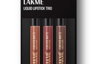 Lakme Liquid Lipstick Trio- Brownie Bite, Forever Matte, Pack of 3, Light-weight, 16.8 ml