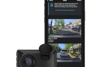Garmin Dash Cam™ X110, Compact 1080p HD Dash Cam with a 140-degree Field of View, Built in Clarity™ Polarizer, Voice Controlled, GPS, 2.4” Display, Automatic Recording