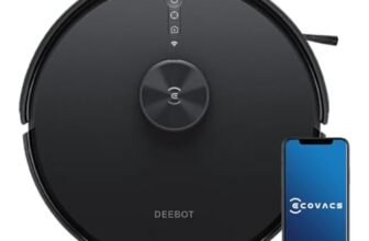 ECOVACS DEEBOT Y1 PRO 2 in 1 Robot Vacuum Cleaner & Mop, 6500 Pa Suction, 5200 mAh Battery, Wet & Dry Cleaning, Covers 3500+ Sq. Ft., Advanced Navigation & True Mapping, 320 Minutes Run-Time