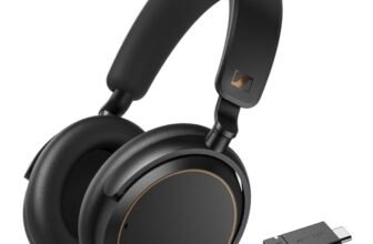 Sennheiser ACCENTUM Wireless Special Edition-Over Ear Headphones with Hybrid ANC,50 Hr Battery & Free BTD 600 Bluetooth Dongle Worth 5,990 Streaming & Crystal Clear Calls,Designed in Germany – Copper