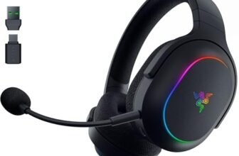 Razer Barracuda X Chroma Smartchoice Wireless Gaming Headset, SmartSwitch HyperSpeed & Bluetooth, 6-Zone Chroma RGB, 40mm Drivers, Detachable HyperClear Cardioid Mic, Multi-Platform, Black