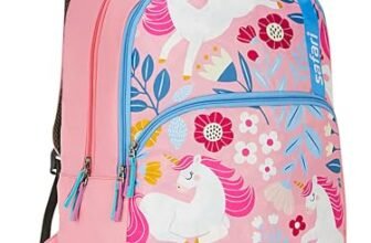 Safari Uniflora School Bag For Girls, Capacity – 36L, 2 Compartments Backpack For kids