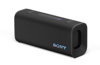 Sony ULT Field 3 Bluetooth Speaker, 48W Massive Bass, 24Hr Battery, IP67 Water/Dust/Shock/Rustproof, Hands-Free Calling, Quick Charge, Strap-Black