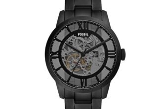 Fossil Townsman Black Quartz Stainless Steel Watch ME3269