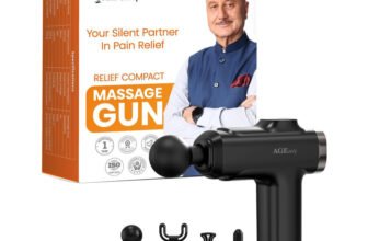 AGEasy (Max Group) Relief Compact Massage Gun Massager(Black)
