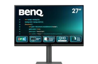 BenQ RD270Q 27″ (68.58 cm) 2K 144Hz IPS QHD 2560×1440 Programming Monitor,Coding Hotkey,USB-C(65W PD),HDMI & DP,Coding Modes,Height/Tilt/Pivot Adjustable,HDR10,99% sRGB, 2Wx2 Speakers, AMD FreeSync