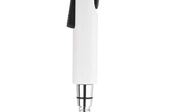 Kohler Cuff Health Faucet for Toilet with Flexible Hose Pipe and Holder | Ideal Toilet Jet Spray for High Water Pressure | Bathroom Jet Spray with Easy Grip Design| White, 1.2 M Hose