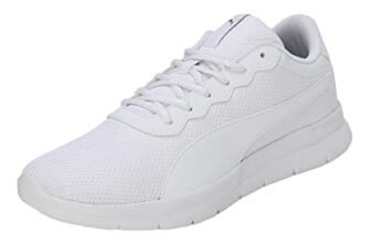 PUMA | Maximal Comfort Men’s Running Shoes | White-White-Quarry | 6UK