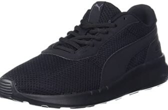 Puma Unisex Cliff IDP Puma Black-Puma Black Running Shoe 38718608 4UK