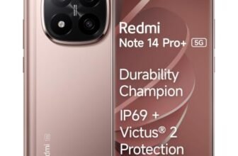 Redmi Note (Champagne Gold, 8GB RAM, 256GB Storage) | Snapdragon 7s Gen 3 Processor | AMOLED Display | Dual Nano-SIM | 6200mAh Battery | Corning Gorilla Glass Victus 2