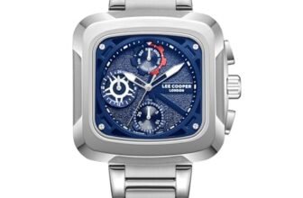 Lee Cooper Multifunction Blue Square Dial Men’s Watch – LC08013.390