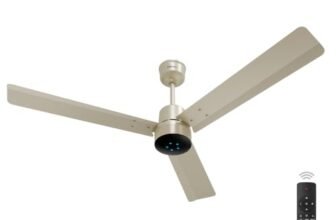 Bajaj Classico Sleek Neo 5S 1200MM BLDC Ceiling Fan with Remote|LED speed indicator|BEE 5 Star Rated Energy Efficient|Power Saving|Sleek Compact Design|High Air Delivery|2Yr Warranty|Butter Ivory