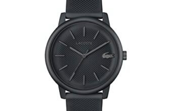 Lacoste Lacoste.12.12 Move Qtz Basic Dark Grey Round Dial Men’s Watch | Grey Silicone Material | Strap Watch – 2011242