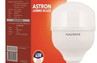 Halonix 45W LED Light Bulb | White (6500K) |Energy Efficient| 4kv Surge Protection | High Lumens Per Watt | Pack of 1