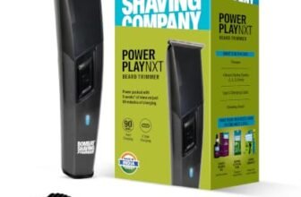 Bombay Shaving Company Power Play NXT Trimmer for Men | Beard Trimmer for Man | Hair Trimmer for Man | Type C, 90 Min, 4 Combs, Self-Sharpening | Olive