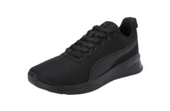Puma Mens Radcliff V1 Black-Dark Coal Sneaker – 9 UK (39715601)
