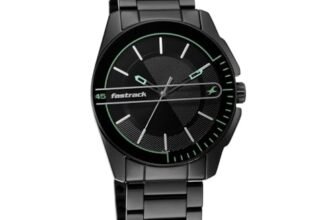Fastrack Wear Your Look Quartz Analog Black Dial Black Metal Strap Watch for Guys – NS3089NM03
