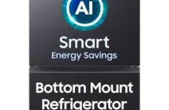 Samsung Smart Choice 458 L, 1 Star, Digital Inverter, Frost Free Double Door, Bespoke AI WiFi Refrigerator (RB45DG6005B1TL, Black DOI, 2026 Model)