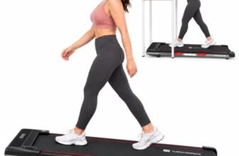 MAXPRO Walking Pad 3.5HP BLDC Motor Treadmill for Home use | 12km/hr Speed | 110kgs Max. User Weight | 8% Incline| LED Display, Shock Absorbtion, Compact underdesk Treadmill for Home Gym