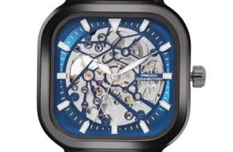 French Connection Blue Skeleton Dial Automatic Watch for Men – FCA27GNM