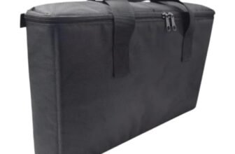 ZORLINA Desktop Computer Carrying Case Computer Tower PC Chassis Monitor Travel Case S