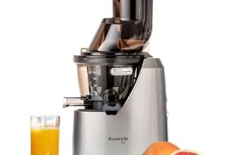 Kuvings B1700 Dark Silver Cold Press Juicer for Home, All-in-1 Juicer for Fruits, Vegetables & Nut Milk, Patented JMCS Technology for 10% More Juice, Easy to Clean & Assemble, 12 Yrs Warranty (Motor)