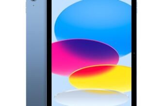 Apple iPad 11″: A16 chip, 27.69 cm (11″) Model, Liquid Retina Display, 128GB, Wi-Fi 6 + 5G Cellular, 12MP Front/12MP Back Camera, Touch ID, All-Day Battery Life — Blue
