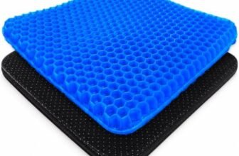 DEVAR Silicone Gel Seat Cushion, Rectangular