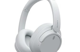 Sony WH-CH720N Active Noise Cancellation Wireless Bluetooth Over Ear Headphones with Mic, Adaptive Sound Control, Quick Charge, Up to 35Hrs Battery, Customized EQ- White