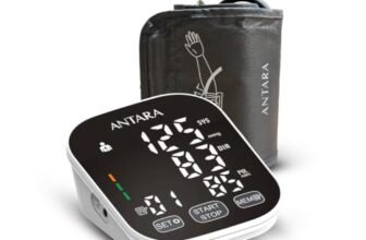 AGEasy (Max Group) Fully Automatic Digital BP Monitor with 2-Years Warranty | Blood Pressure Checking Machine for Home | Portable BP Apparatus for Hypertension & Heart Health | Smart & Clear Display