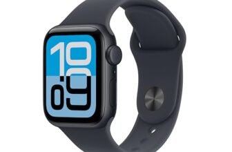 Apple Watch SE 3 GPS + Cellular 40mm Midnight Aluminium Case with Midnight Sport Band – S/M