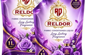 RELDOR After Wash Fabric Conditioner, fresh all day freshness & long lasting fragrance(2 x 1000 ml)