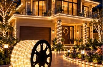 Desidiya 50M LED Rope Light Warm White Lights for Decoration