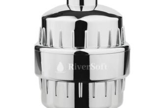 RiverSoft SF-15 PRO Hard Water Softener for Tap and Shower | Shower Filter for Bathroom | Hard Water Filter for Tap | Protects Hair and Skin