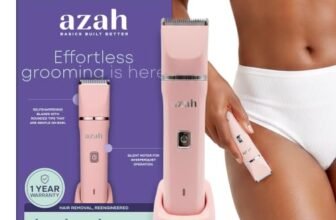 Azah Bikini Trimmer for Women [3 in 1] With Ceramic Blades |1 Year Warranty