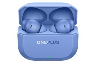 OnePlus Nord Buds 3r TWS Earbuds up to 54 Hours Playback, 2-mic Clear Calls, 3D Spatial Audio, AI Translation, 12.4mm Drivers, Dual-Device Connectivity, 47ms Low Latency – Aura Blue