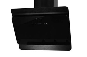 Wonderchef 60cm 1250m3/hr Chimney(Venezia, Cassette Filter,Touch Control,Steel & Black)