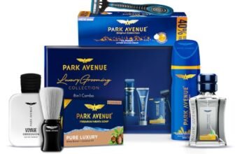 Park Avenue Luxury Grooming Collection 8 in 1 Combo Grooming Kit for men