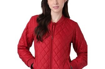 AND RED WINTER WEAR Self Design NA JACKET
