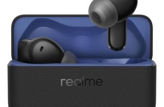 realme Buds T500 Pro TWS Earbuds with 12.4mm Drivers, Upto 50dB ANC,3D Spatial Audio, 56H Playtime, AI ENC, IP55 Rating, and 45ms Low Latency BT 6.1 (Chocolate)