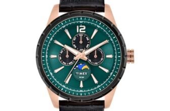 TIMEX Green Round Dial Analog Men’s Watch – TWEG28500