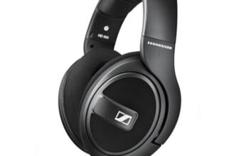 Sennheiser HD 569 Closed‑Back Audiophile Headphones, German-Irish Craftsmanship, Great Soundstage with E.A.R. Technology, Effective Acoustic Isolation, Rich Bass, Detachable Cables, 2‑Year Warranty
