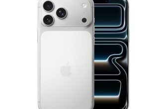 Apple iPhone 17 Pro Max 256 GB: 17.42 cm (6.9″) Display with Promotion, A19 Pro Chip, Best Battery Life in Any iPhone Ever, Pro Fusion Camera System, Center Stage Front Camera; Silver