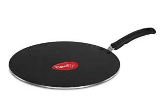 Pigeon by Stovekraft Non-Stick Aluminium Multi Tawa (31cm, Black)