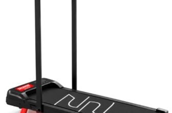 Sparnod Fitness STH-3004N Walking Pad Treadmill for Home with 7% Incline & Foldable Handrail | 3HP Motor | 1-10 km/h | 110kg Capacity | LED Display | Bluetooth Remote