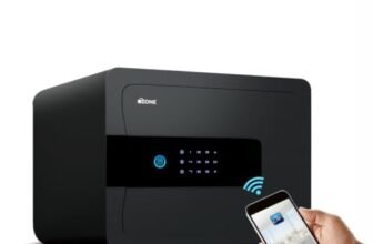 Ozone 30L Biometric Wi-Fi Safe Locker for Home & Office | 4-Way Unlock (Fingerprint, App, Password, Emergency Key) | OzoLife App | Auto-Freeze | Internal LED | Alloy Steel | 2-Year Warranty