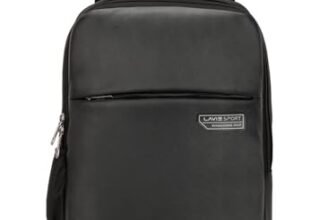 Lavie Sport Chairman 24 litres Backpack with Padded Laptop Sleeve | Fits Upto 14″ Laptop | Polyster Business Backpack for Men & Women | Durable Office Bag | Upto 14 inch Notebook/MacBook Compatible